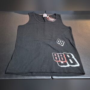 NASCAR Dale Earnhardt Jr #88 Women’s Tank Top XL Chase Authentics NWT Black